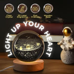 3D Crystal Ball Lamp