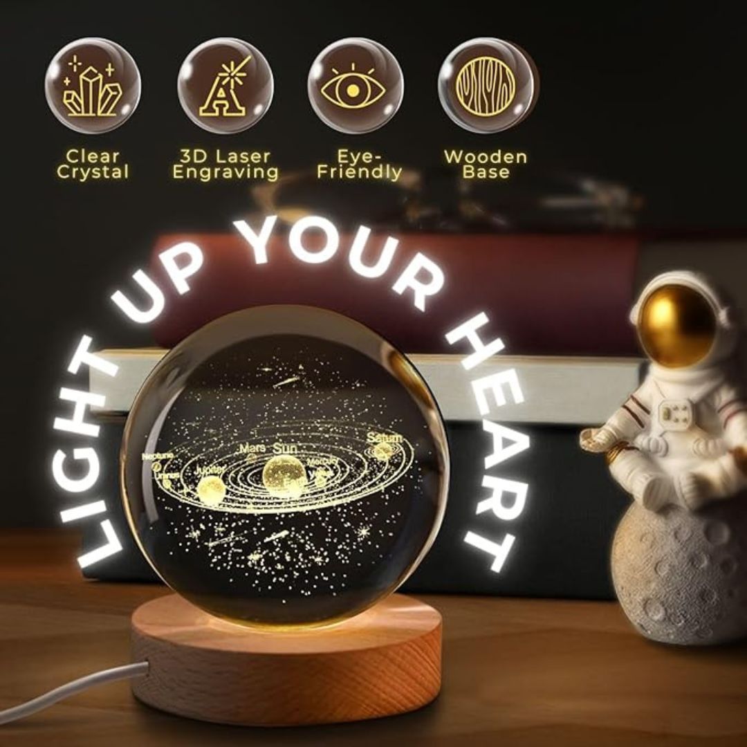 3D Crystal Ball Lamp