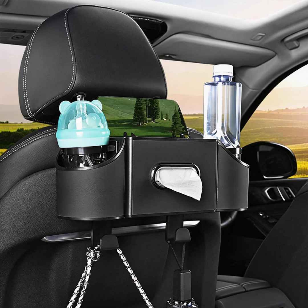 4 in 1 Multifunctional Back Seat Car Organizer