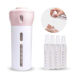 4-in-1 Refillable Travel Bottle Dispenser