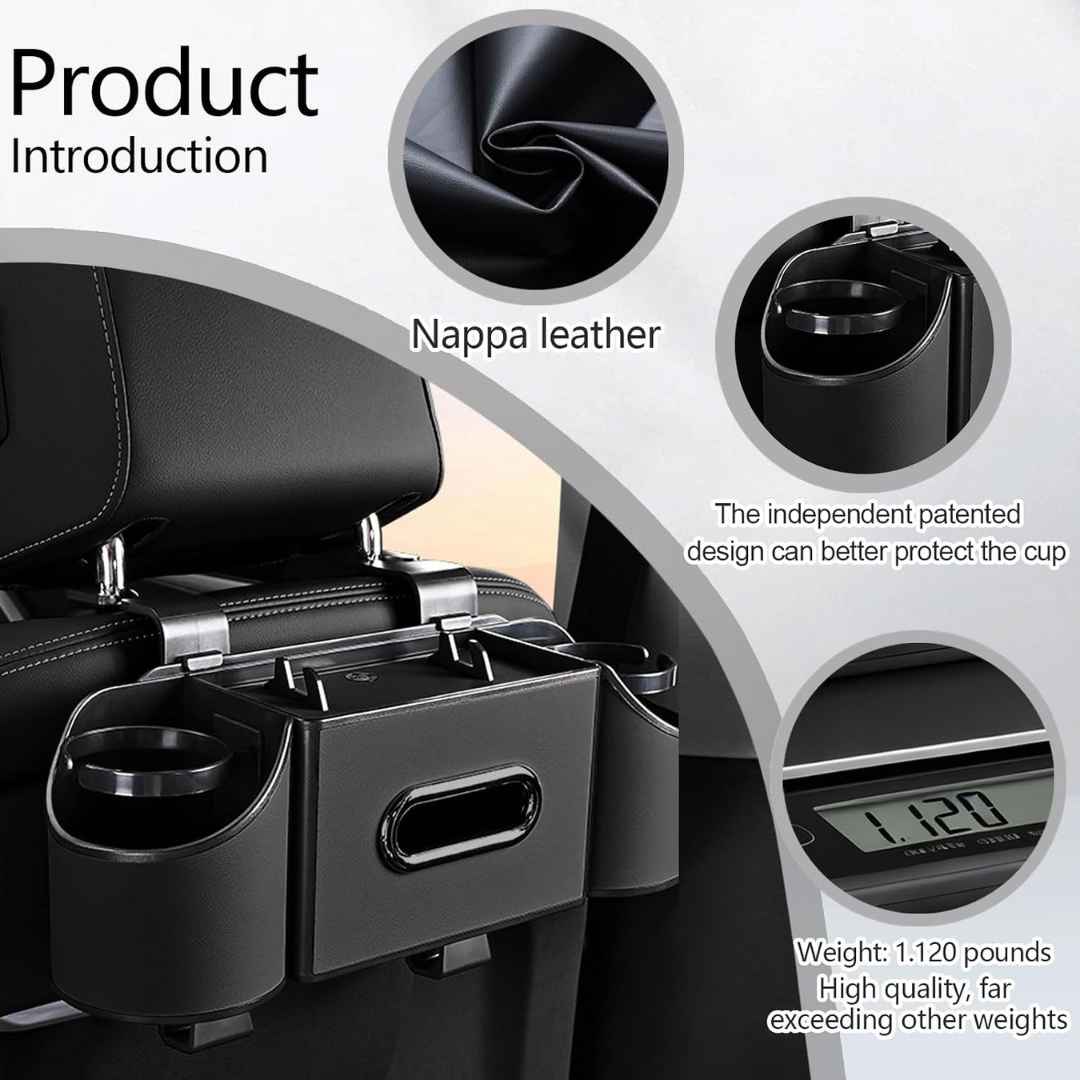 4 in 1 Multifunctional Back Seat Car Organizer