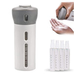 4-in-1 Refillable Travel Bottle Dispenser