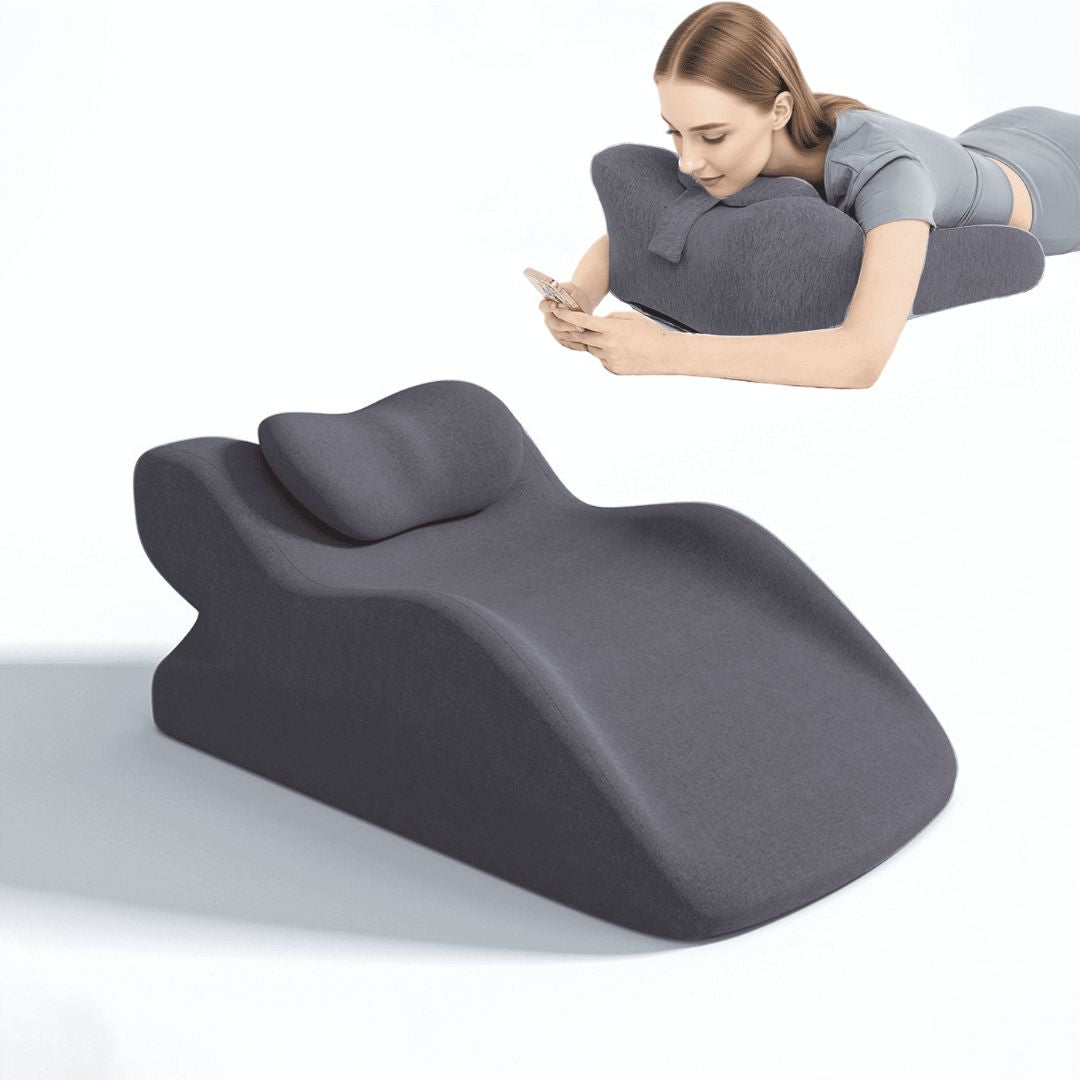 Ergonomic Memory Foam Wedge Prone Pillow