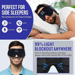 Bluetooth 3D Sleep Eye Mask With Wireless Headphones