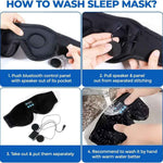 Bluetooth 3D Sleep Eye Mask With Wireless Headphones
