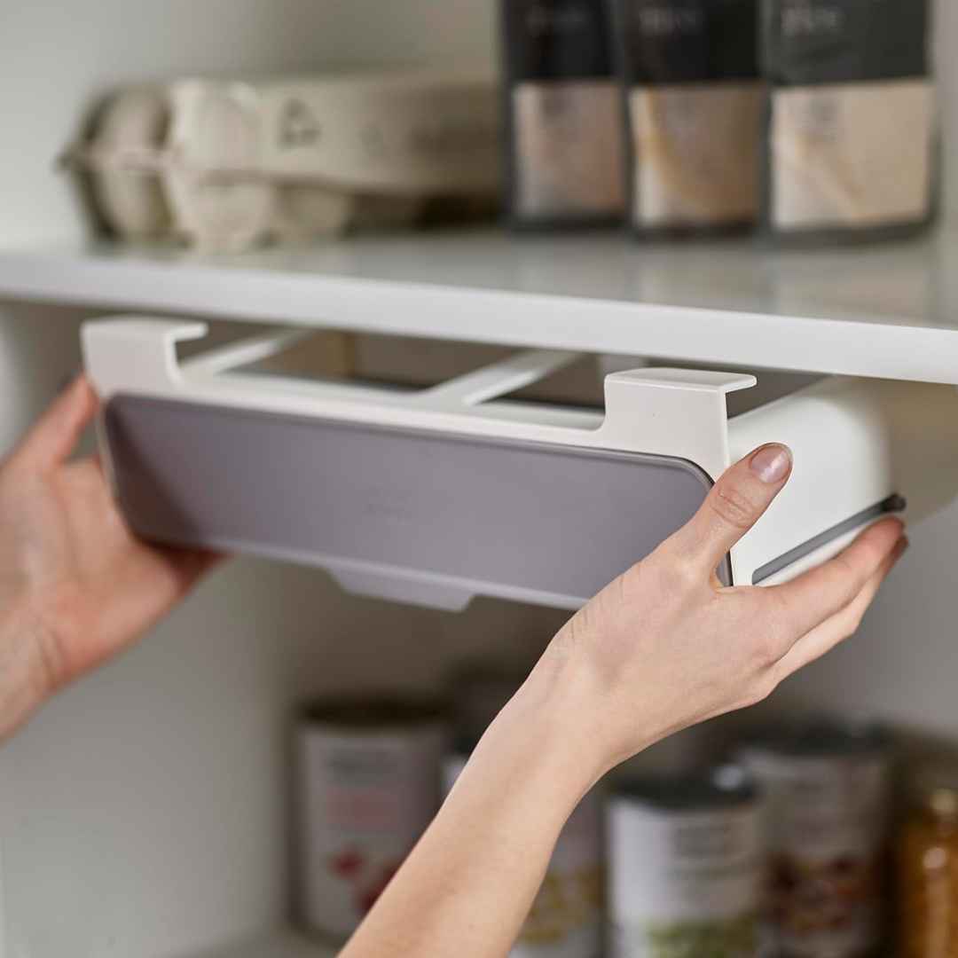 Cupboard Store Under Shelf Kitchen Storage Spice Rack