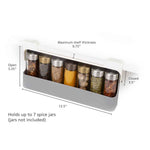 Cupboard Store Under Shelf Kitchen Storage Spice Rack