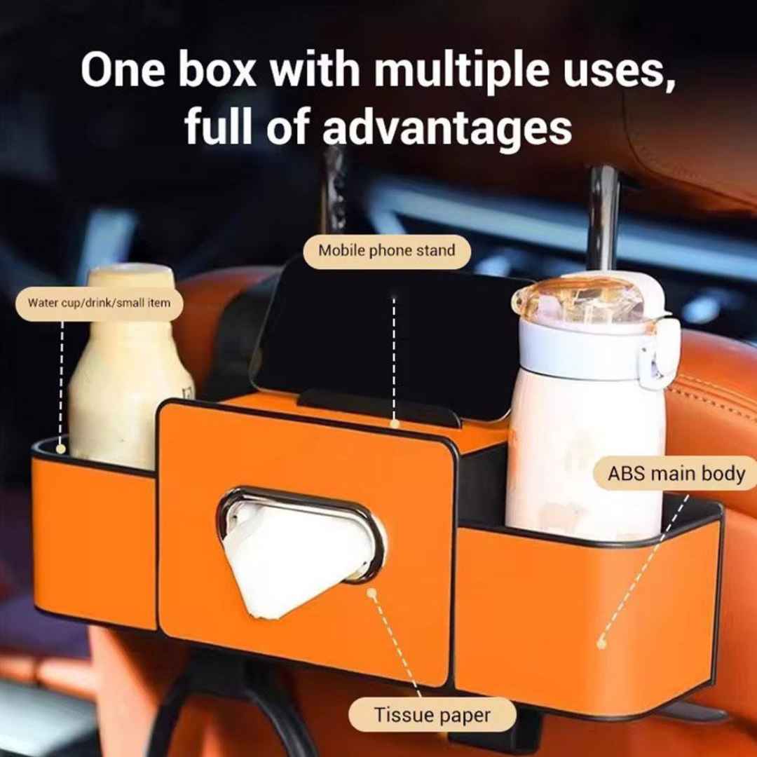4 in 1 Multifunctional Back Seat Car Organizer