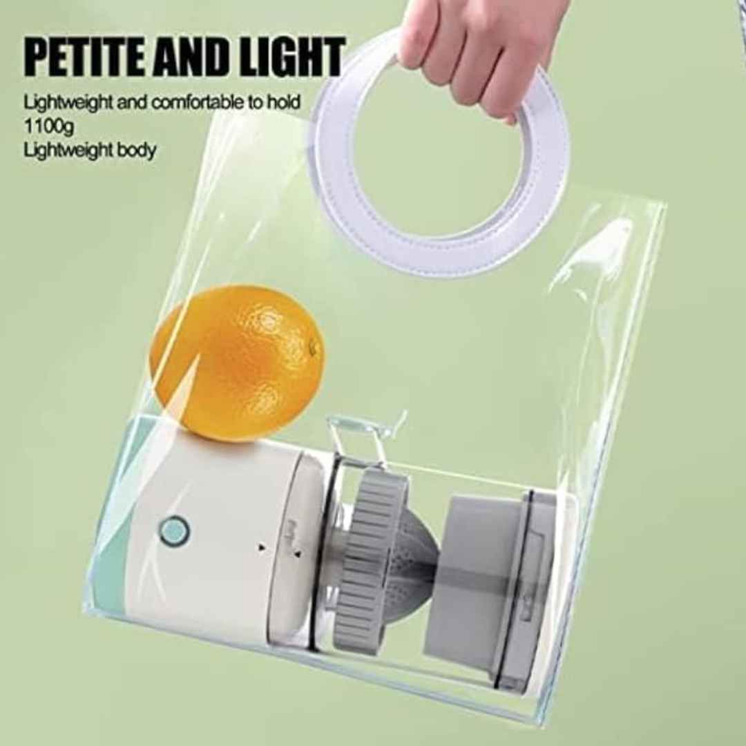Electric Portable Citrus Juicer USB Charging Compact 45W Press With Lockable Spout