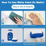 MGTU Wall Repair Roller White Paint
