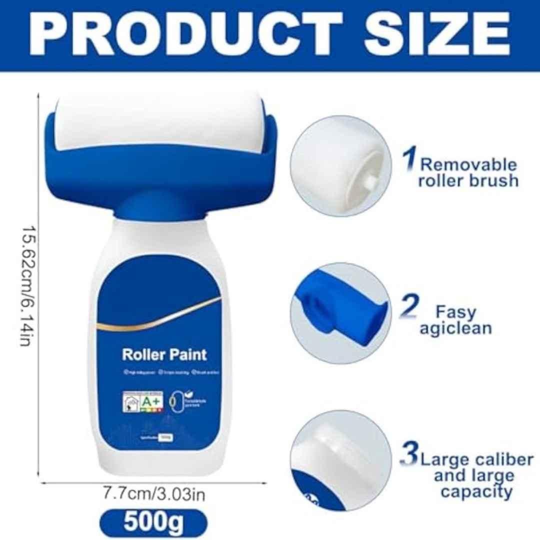 MGTU Wall Repair Roller White Paint