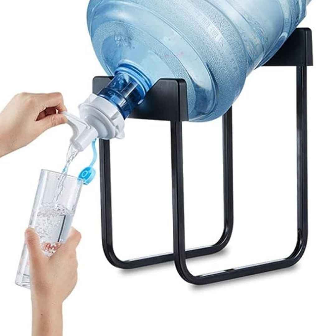 Bracket Bottle Stand With Water Dispenser Valve For 20 Liter Water Gallon