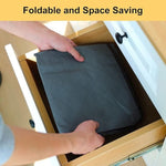 4/8/12 Pack 100L Large Capacity Foldable Fabric Storage Organizers With Reinforced Handle & Sturdy Zippers