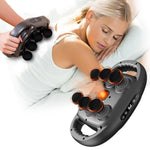 6 Head Electric Rechargeable Massage Gun Deep Tissue With LED Screen & 20 Intensity Levels