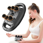 6 Head Electric Rechargeable Massage Gun Deep Tissue With LED Screen & 20 Intensity Levels