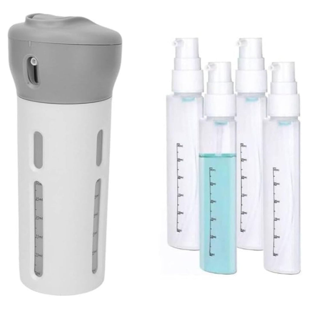 4-in-1 Refillable Travel Bottle Dispenser
