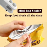 2 in 1 Rechargeable Mini Bag Sealer & Cutter Machine