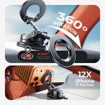 Lisen Lever Lock Suction Magnetic Phone Holder