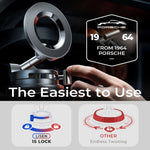 Lisen Lever Lock Suction Magnetic Phone Holder