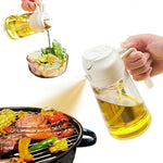470ml Mist 2 in 1 Olive Oil Dispenser & Spray Bottle Premium Glass