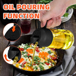 470ml Mist 2 in 1 Olive Oil Dispenser & Spray Bottle Premium Glass