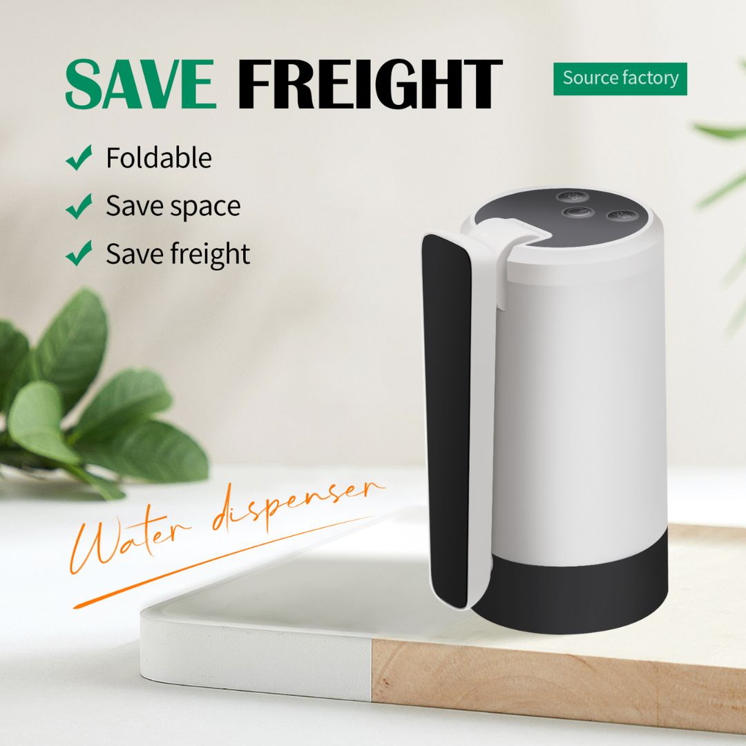 Automatic Electric Foldable Water Dispenser USB Rechargeable