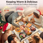 Foldable Electric Food Warming Mat With 6 Temperatures