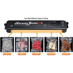 Vacuum Sealer Machine With 10Pcs Seal Bags for Food Saver Storage