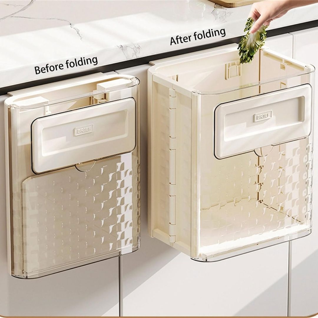 Hanging Foldable Kitchen Garbage Bin
