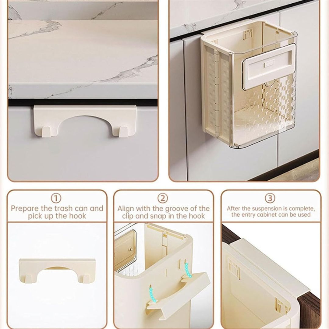 Hanging Foldable Kitchen Garbage Bin