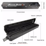 Vacuum Sealer Machine With 10Pcs Seal Bags for Food Saver Storage