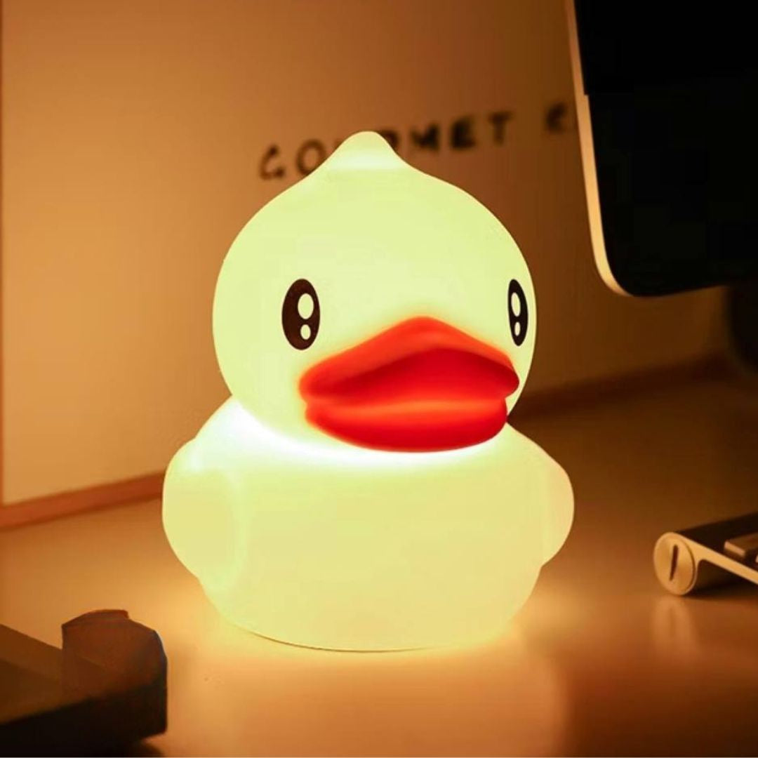 Cute Nursery Squishy Silicone Rechargeable Touch Night Lamps
