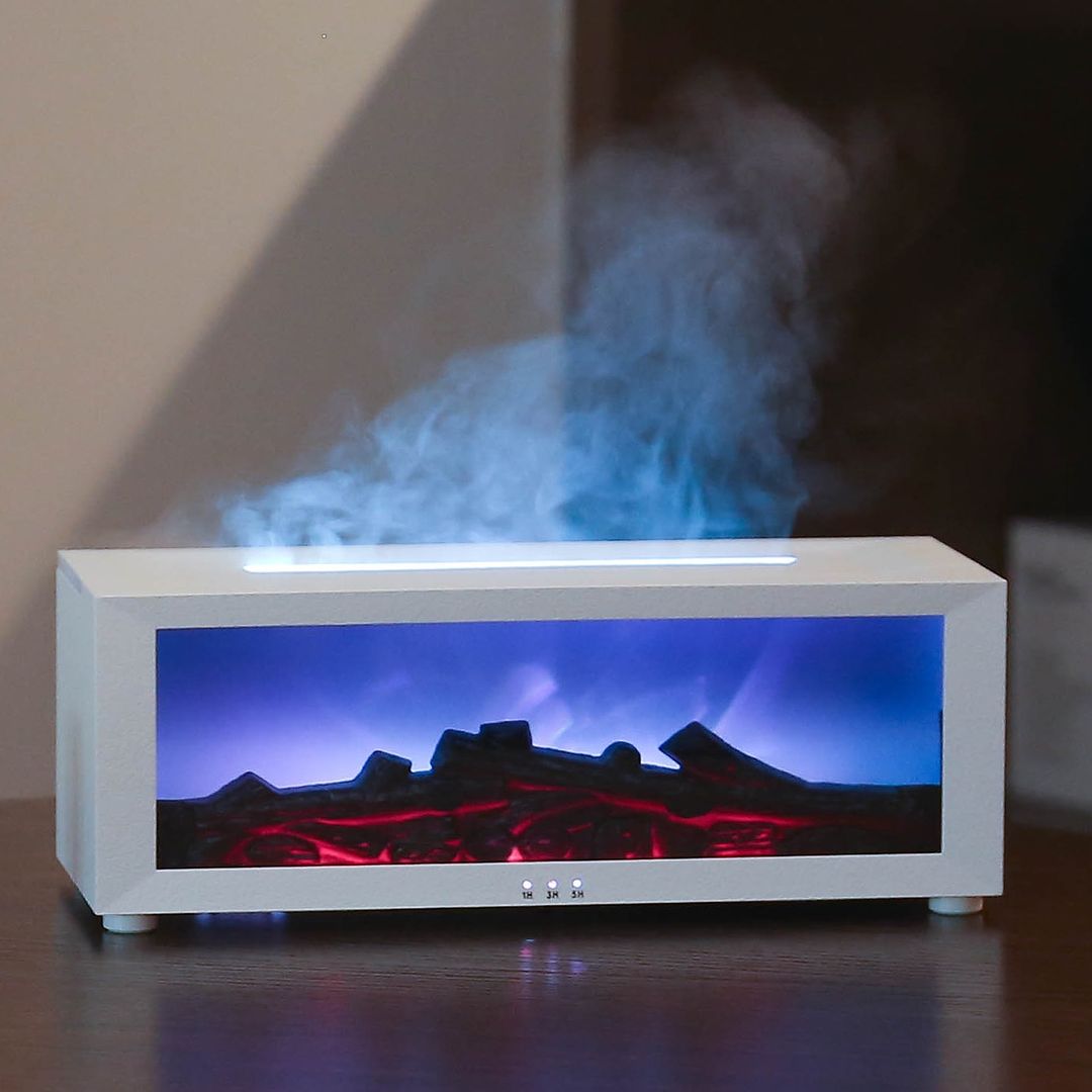 Aroma Bonfire Diffuser Flame Humidifier With Remote