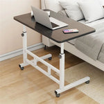 Adjustable Height Rolling Work Table For Sitting & Standing Position With Wheels