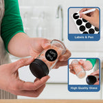 360 Rotating Spice Rack Organizer With 18 Jars + Labels & Pens