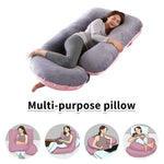 Large J-Shape Full Body Support Pregnancy Maternity Pillows