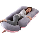 Large J-Shape Full Body Support Pregnancy Maternity Pillows