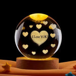3D Crystal Ball Lamp