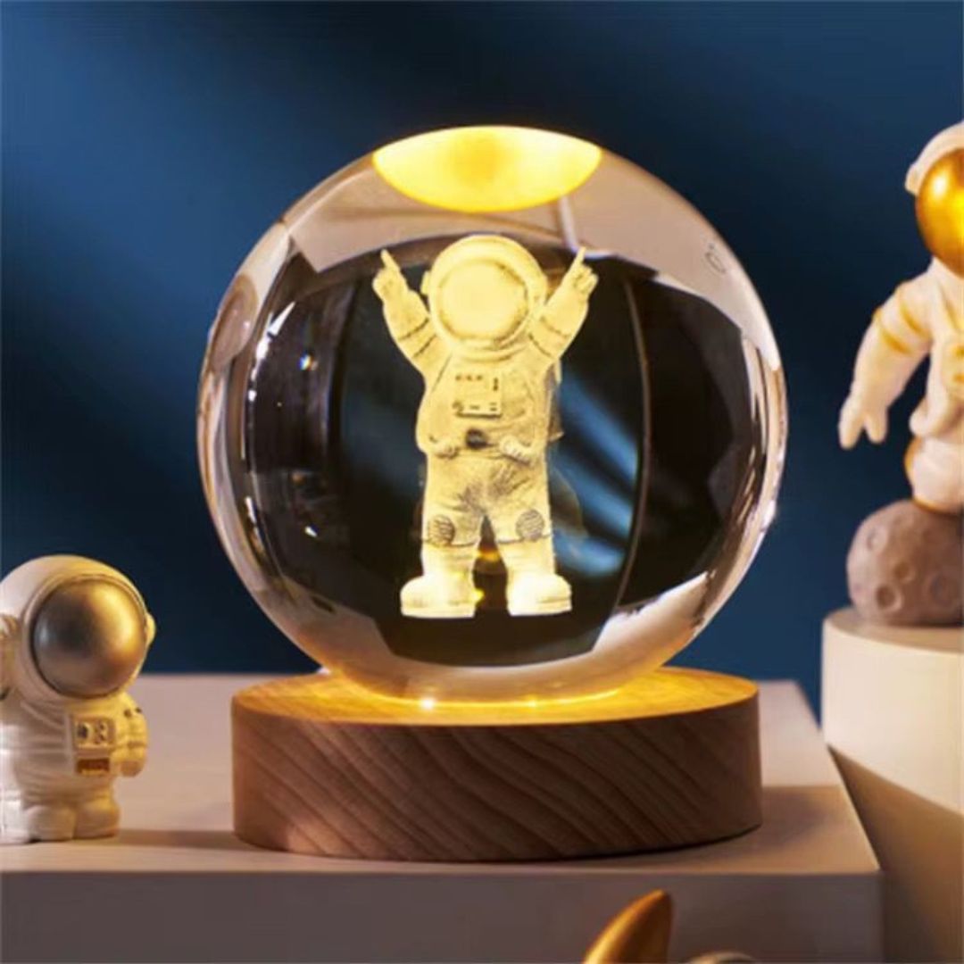 3D Crystal Ball Lamp