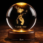 3D Crystal Ball Lamp