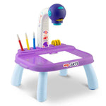 Kids Painting Projection Table Battery Powered For Ages 3 & Above