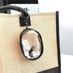 2Pcs Set Transparent Storage Organizer Pouches With Quick Release Buckle