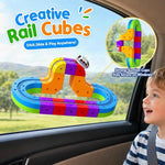 Electric Train Set for Kids 33PCS 3D Racing Track Toy STEM 3 & Up