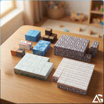 Minecraft Magnetic Building Blocks Winter Set 3D Construction Cubes