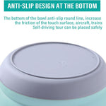 3Pcs Set Collapsible Food Grade Silicone Bowls With Lids
