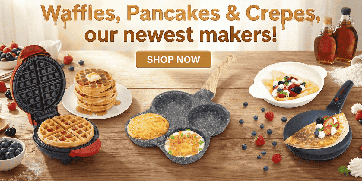 Maqsood online shop banner featuring new kitchen essentials in Lebanon