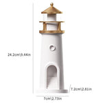 Rechargeable Lighthouse Moon Lamp With Remote