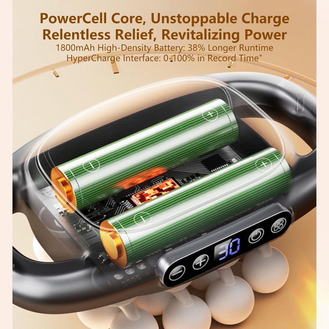 16 Head Deep Tissue Rechargeable Electric Massage Gun