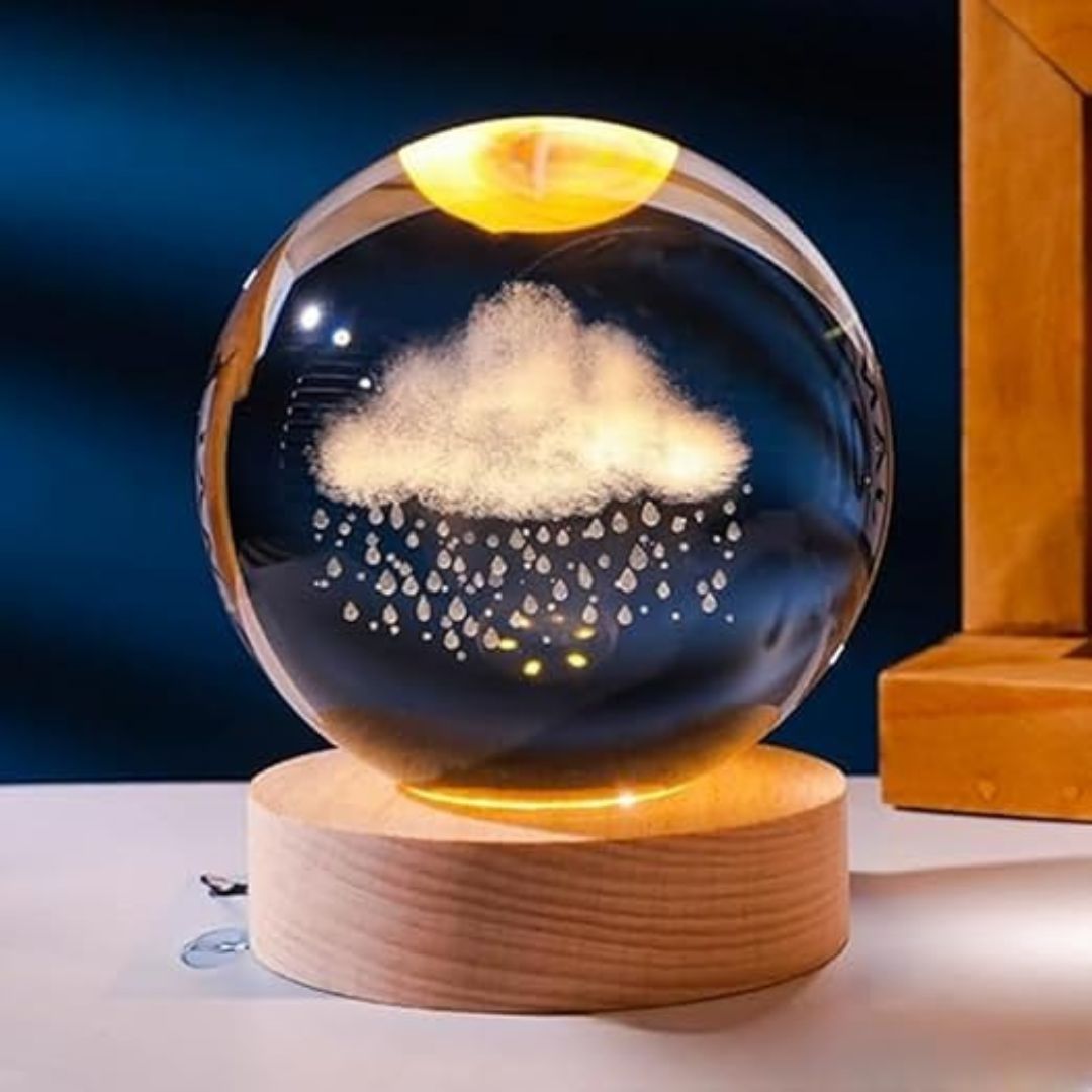 3D Crystal Ball Lamp