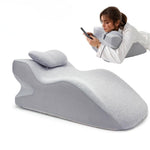 Ergonomic Memory Foam Wedge Prone Pillow
